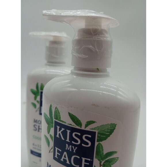 Kiss My Face Lot Pack Of 2 Moisture Shave Cool Mint 11 fl.oz 4 in 1 vegan soften - Picture 3 of 4